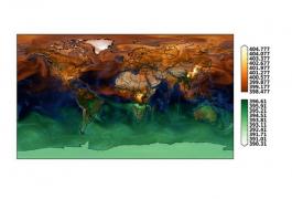 CHE Animation of Global CO2 Variability